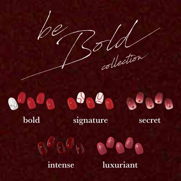 Ohora VIP Gift Season 6 Be Bold Collection 2022 Semi Cured Gel Nails Red Shades - Picture 1 of 10